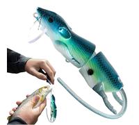 Bass Swimming Baits | Realistic Articulated Multi-Section Artificial Lure - Equipment for Deep Water, Offshore, Family Travel & Beginner Saltwater Boat