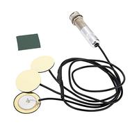 Bass Transducer, Classical Guitar Pickup Time Saving Microphone Contact Banjo Pickup for Banjo for Violin(black)