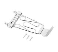 Bass Trapeze Bridge Tailpiece, Bass Bridge Tailpiece Zinc Alloy Easy Installation for Practice (Silver)