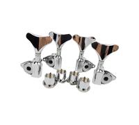 Bass Tuner 1:24 Gear Ratio Open Tuning Knob With Chrome Plated Accessories Traditional Hulusi Musical Instrument(2R 2L)
