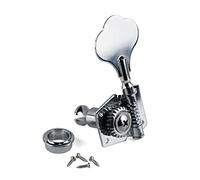 Bass Tuning Pegs, Electric Open Machine Head, Replacement for 4 String Electric Tuners for Right Hand and Left Hand