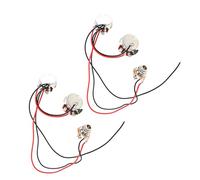 Bass Wiring Harness Kit 2 Sets for Bass Guitar Metal