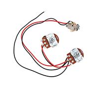 Bass Wiring Harness Pre Distortion 250K 1V1T Practical Cable Circle Replacement for Precise Electrical Parts