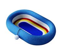 Bassadoro Cat Scratching Bed with Scratching Board, Lying Cushion, Flannel Surface, and Play Ball for Furniture Protection- Oval