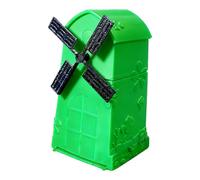 Bassadoro Fish Tank Windmill Accessories Decorative Performance Practical Multipurpose Durability Professional- Green