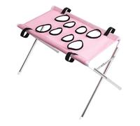 Bassadoro Pet Grooming Hammock Hanging Harness for Cats & Dogs - Bathing, Nail Trimming, Ear Cleaning Helper- Pink