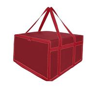 Bassadoro Pizza Delivery Bag Insulated Professional Food Warmer Carrier for Picnic Shopping Camping Catering Lightweight- XXL
