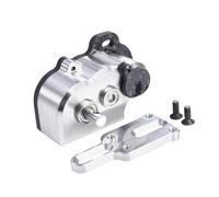 Bassadoro Tiny Gearbox Upgrade Kit for 1:10 Scale RC Vehicles - Universal Fit, Ultralight, High Performance Transmission- Silver