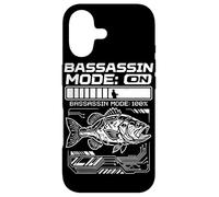 Bassassin Mode On Bass Fishing Mode 100 Percent Case for iPhone 17