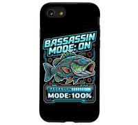 Bassassin Mode On Cyber Bass Fishing Gamer Case for iPhone SE (2020) / 7/8