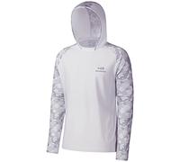 Bassdash Men’s UPF 50 Performance Fishing Shirt Cooling Hoodie Camo Long Sleeve