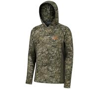 BASSDASH Men's UPF 50+ Lightweight Hunting Camo Hoodie Quick Dry Performance Long Sleeve Fishing Shirt with Hood FS30M