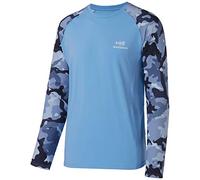 Bassdash UPF 50 Fishing Tee for Men Camo Long Sleeve Shirt Quick Dry Sweatshirts