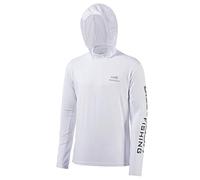 Bassdash UPF 50+ Men’s UV Sun Protection Long Sleeve Performance Fishing Hoodie Hooded Shirts