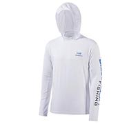 Bassdash UPF 50+ Men’s UV Sun Protection Long Sleeve Performance Fishing Hoodie Hooded Shirts