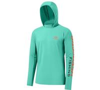 Bassdash UPF 50+ Men’s UV Sun Protection Long Sleeve Performance Fishing Hoodie Hooded Shirts