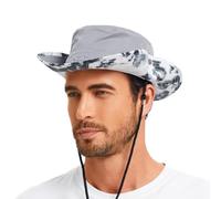 Bassdash UPF 50+ Patterned Under Brim Foldable Lightweight Bucket Sun Hats for Fishing Hiking Safari Men Women FH18