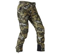 BASSDASH Walker Men’s Waterproof Breathable Hunting Pants with Silent Outer Fabric for Fishing Turkey Upland, Desolve Veil, 40W x 34L
