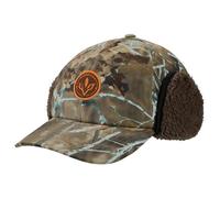 BASSDASH Warm Fleece Lined Hat with Ear Flap Winter Water Resistant Windproof Baseball Sports Cap for Hunting Hiking Fishing