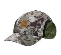 BASSDASH Warm Fleece Lined Hat with Ear Flap Winter Water Resistant Windproof Baseball Sports Cap for Hunting Hiking Fishing