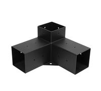 Bassean Post Support, a Completely Welded Gazebo Bracket for The Balcony (3 Way)