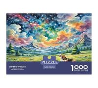 Basset Hound 1000 Pieces Animal Dog Jigsaw Puzzles with Paper Art Perfect for Relaxation Adult Fun Challenges 70x50cm/1000pcs