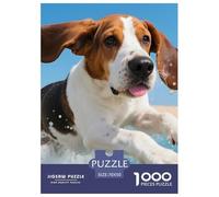 Basset Hound 1000 Pieces Jigsaw Puzzle Adults Teens Creative Relax Hobby Pet Dog Premium Collectible 70x50cm/1000pcs
