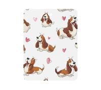 Basset Hound Car Air Freshener Decorative Hanging Aromatherapy Tablets for Car Trucks Square