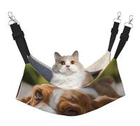 Basset Hound,Cat Hanging Hammock Soft Double Sided Hanging Bed for Small Dogs Pet,M