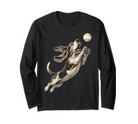 Basset Hound Dog Breed Baseball Long Sleeve T-Shirt