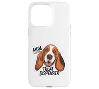 Basset Hound Dog Mom Ultimate Treat Dispenser Case for iPhone 15 Pro Max