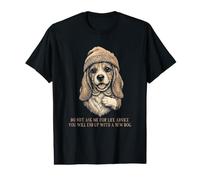 Basset Hound Don't Ask me for Life Advice Value Graphic T-Shirt