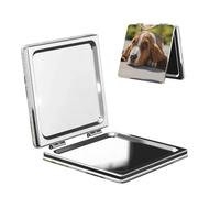 Basset Hound Fashion And Exquisite Pocket Mirror, Compact And Practical