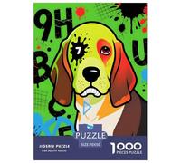 Basset Hound Jigsaw Puzzle 1000 Pieces Adults Gift Idea Entertainment Relax Pet Dog Thick Sturdy Materials Poster 70x50cm/1000pcs