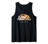 Basset Hound Yoga Dog Day 3 Attempting Tank Top