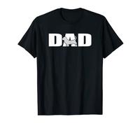 Bassett Dad Bassett Hound Dad Best Fathers Day T-Shirt