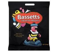 Bassett Liqorice Allsort Bag 130g x 12