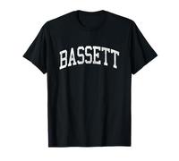 Bassett Virginia VA Vintage Athletic Sports Design T-Shirt