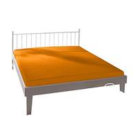 Bassetti 9222255 Fitted Sheet 301 Orange Cotton/Elastane 180 cm x 200 cm 200 cm x 220 cm