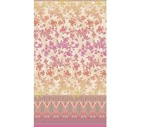 Bassetti Agrigento 9322007 Bedspread 100% Cotton Pink P1 265 x 255 cm