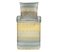 Bassetti Bed Linen, 100% Cotton, Gray, 1 Bettbezug 200 x 200 cm + 2 Kissenbezüge 80 x