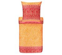 Bassetti Bed Linen, Cotton, Orange, 155 x 220 cm