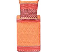 Bassetti Bed Linen, Cotton, Orange, 155 x 220 cm