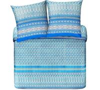 Bassetti Bed Linen, Cotton, Turquoise, 200 x 200