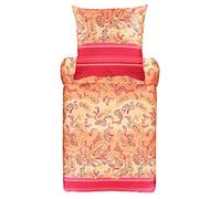Bassetti Bed Linen Set, Cotton, Orange, 200 x 200 cm