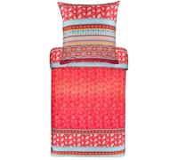 Bassetti Bed Linen Set, Cotton, Red, 200 x 200