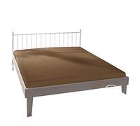 Bassetti Fango 9280400 Fitted Sheet Plain M6/579 Cotton/Elastane 140 cm x 200 cm 160 cm x 220 cm