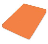 Bassetti Fitted Sheet, Orange, 180 x 200 cm, 200 x 220 cm