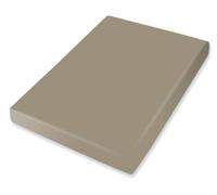 Bassetti Fitted Sheet, Taupe, 180 x 200 cm, 200 x 220 cm