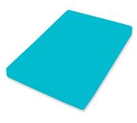 Bassetti Fitted Sheet, Turquoise, 140 x 200 cm, 160 x 220 cm